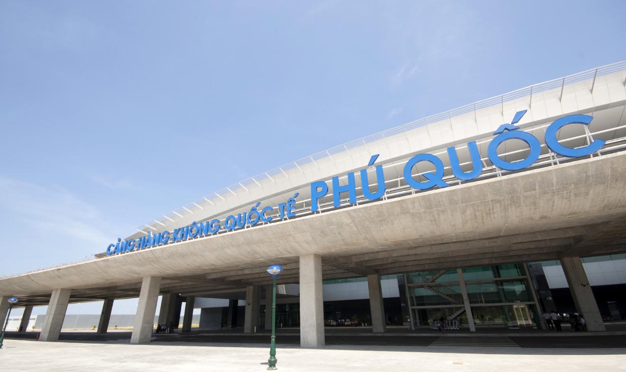 Sân bay Quốc tế Phú Quốc cách thị trấn Đông Dương 14km | Ảnh: Internet
